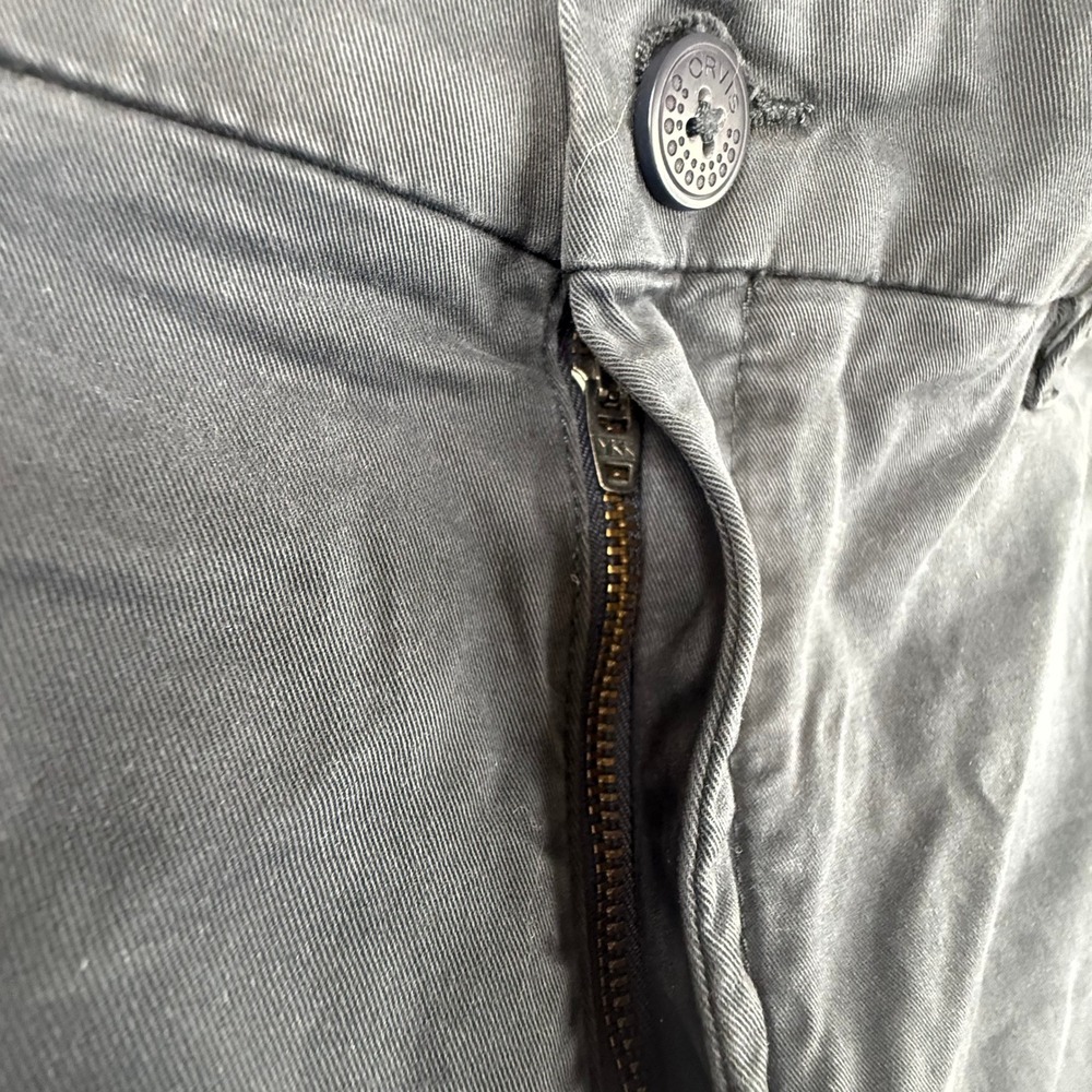 Orvis Chino Shorts Mens 40 Gray Stretch Cotton Twill Casual Outdoor - Picture 4 of 8
